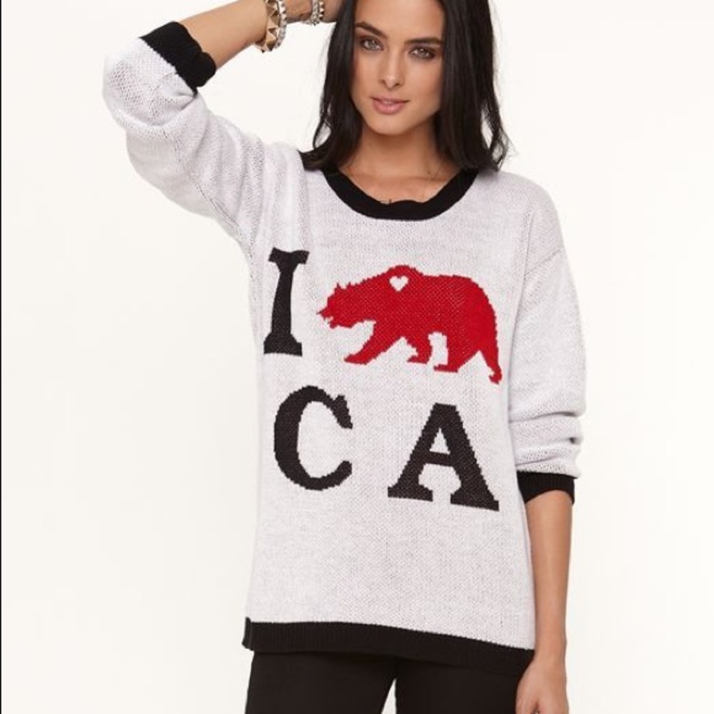 I Love California Pullover Sweater